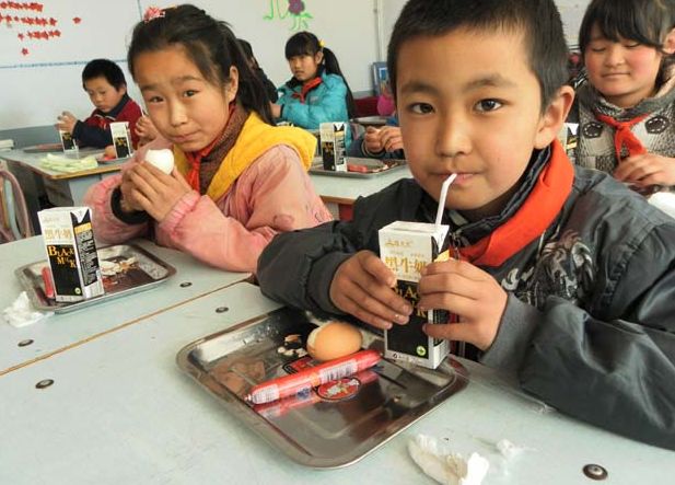 将贫困地区农村义务教育学生营养膳食