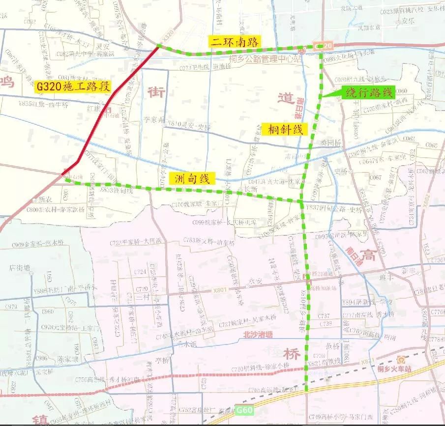 沪瑞线 (g320国道桐乡凤鸣立交至新农村段)将实行临时交通措施!