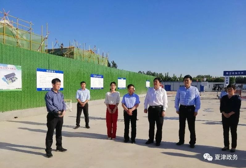 视察组一行先后到夏津水库,平安湖社区建设现场等地实地视察,现场听取
