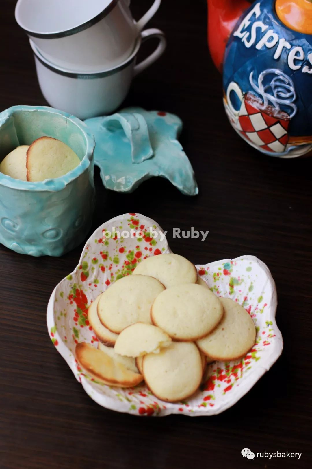 101. Ruby烘焙 轻乳酪软曲奇饼干 Cream Cheese Cookies