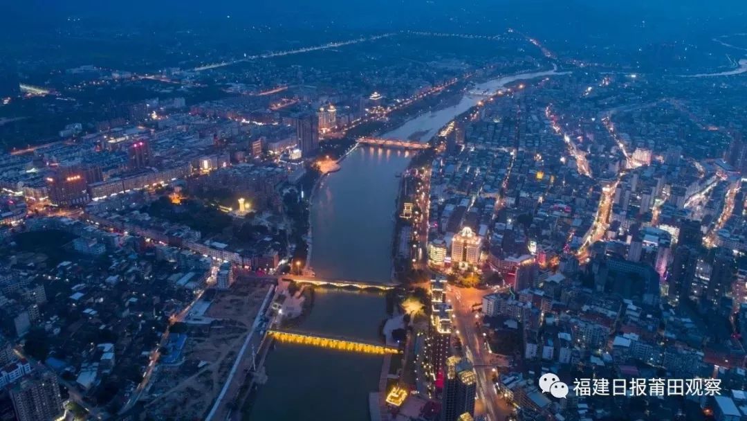 木兰溪仙游段夜景 许武 摄