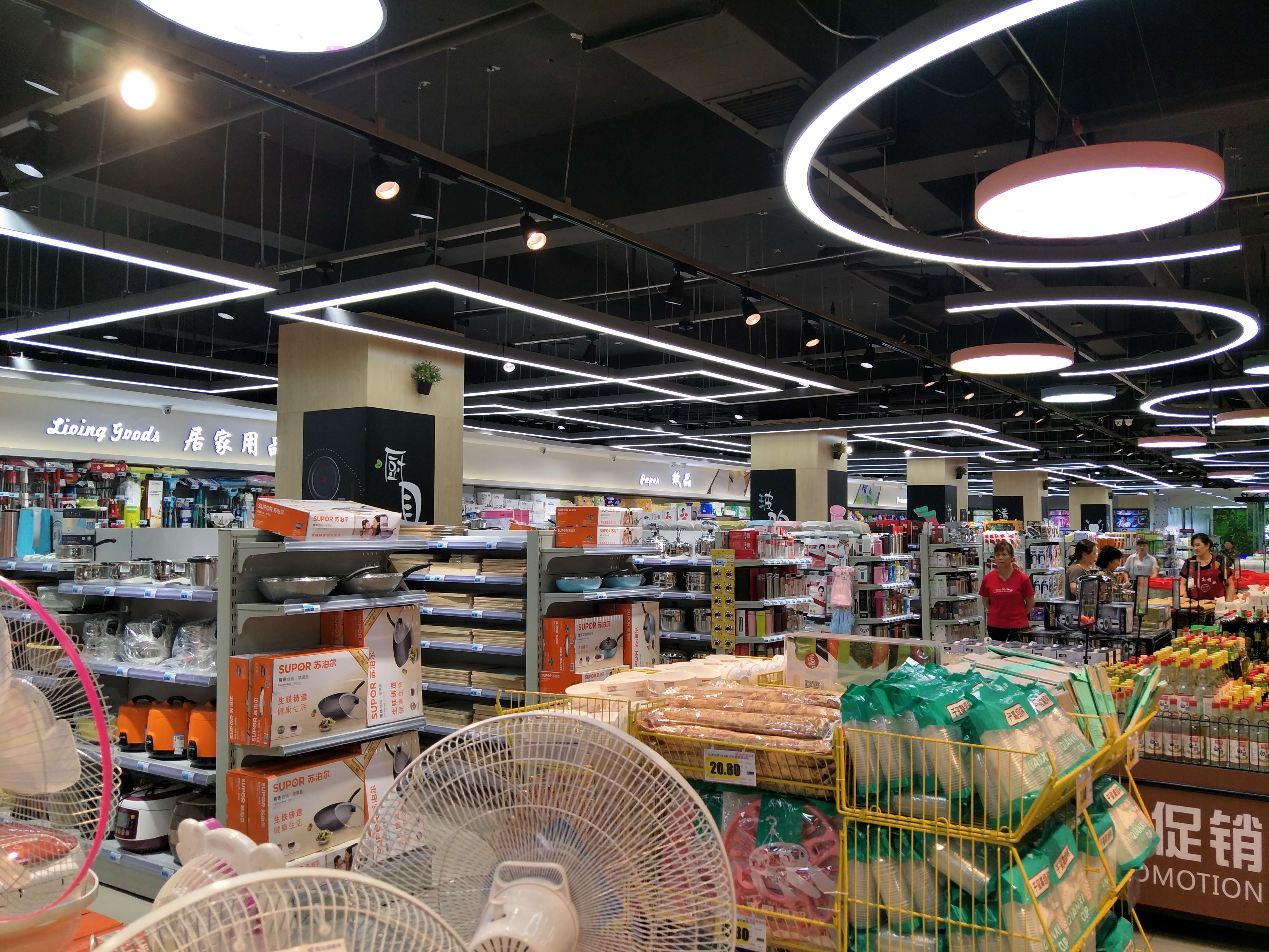 2019最新商场购物中心超市装修设计公司效果图案例