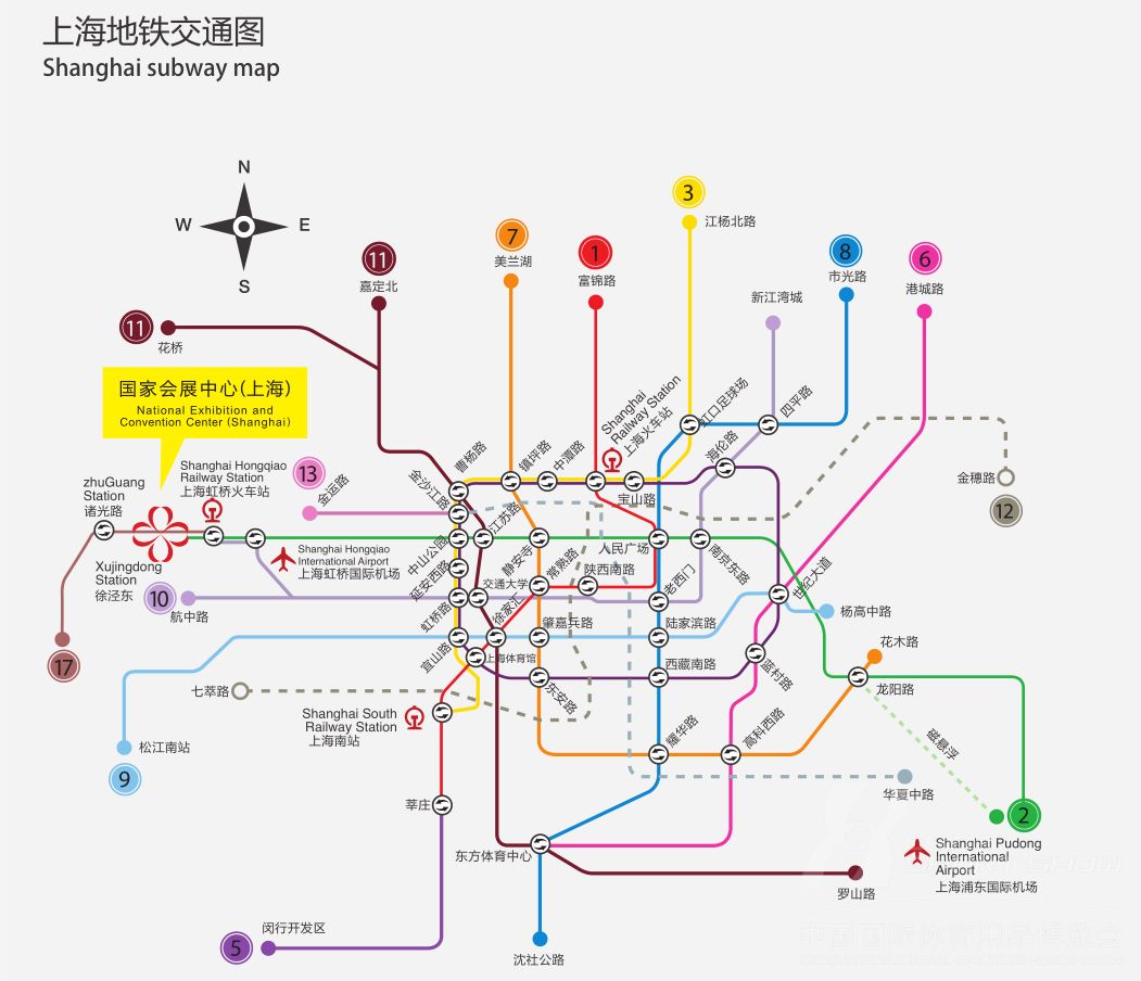 (地铁线路图)