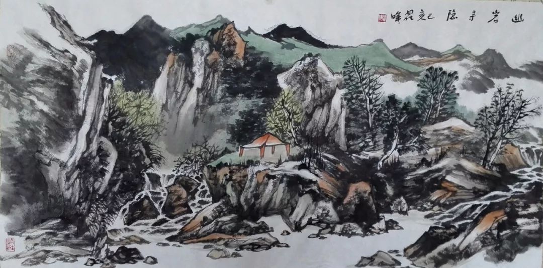 "墨海宝筏"—当代中国画名家学术邀请展(天津站)参展艺术家·翟晖