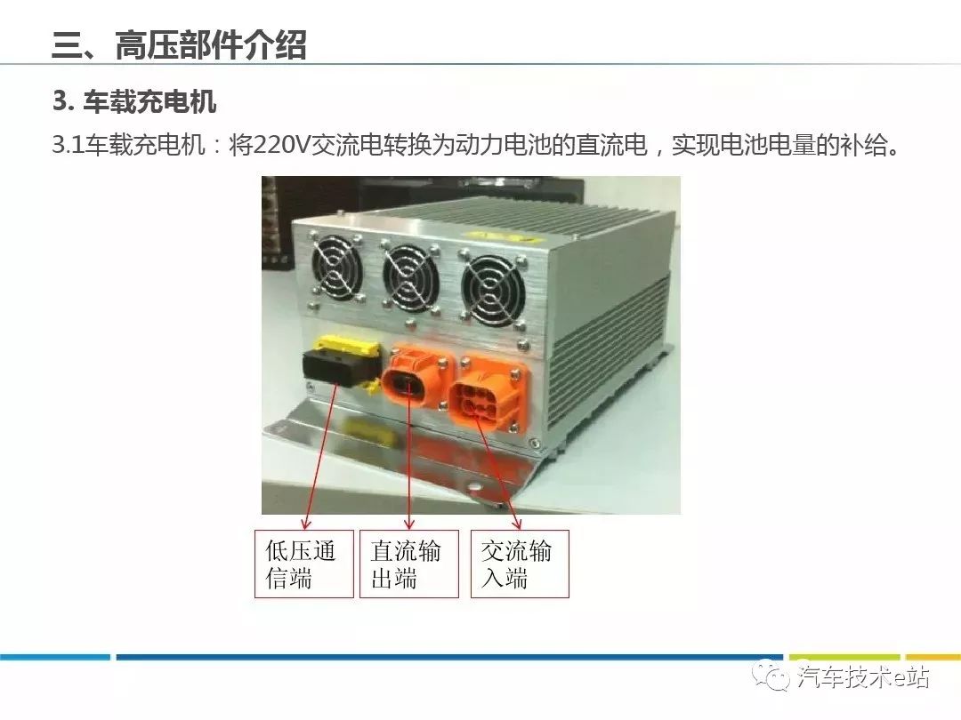 PPT详解丨电动汽车高压线束及高压部件剖析高清图片