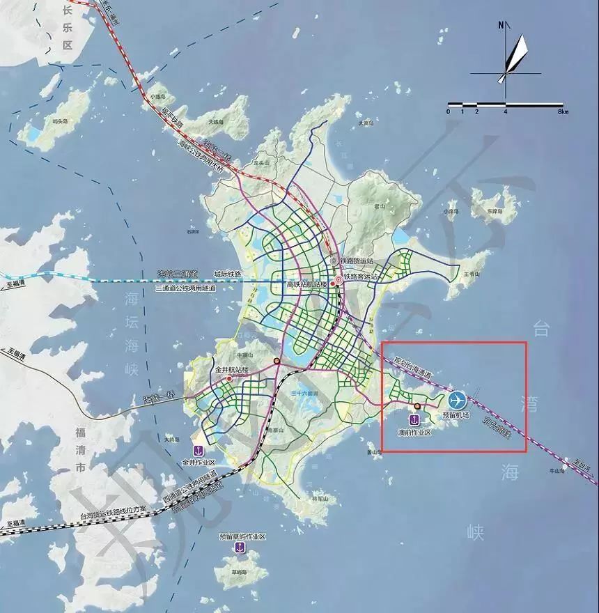 预留平潭机场建设条件, 定位为福州都市区二机场,对台机场,通用航空