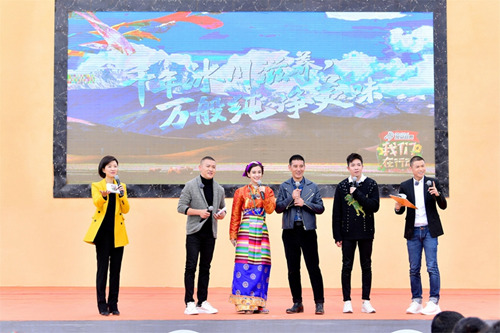Angelababy《我们在行动》帮老乡卖土豆 穿民族服饰化身藏族姑娘 pt电子开户注册