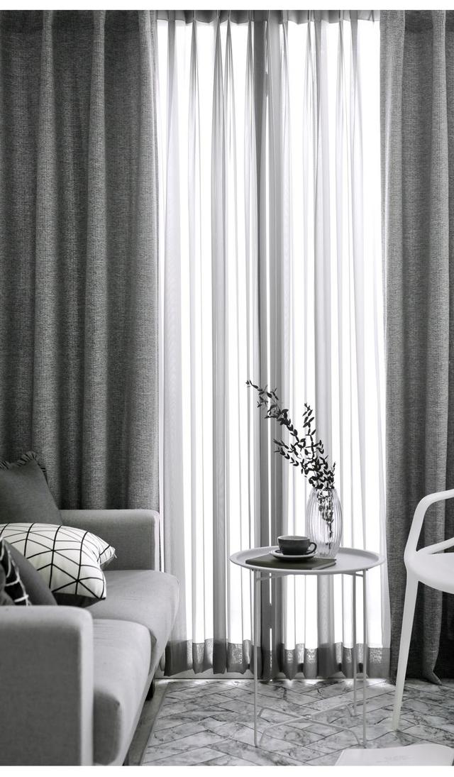 今天给大家推荐客厅窗帘的3种百搭颜色,也就是说,不管你家什么风格