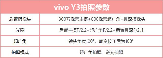 vivoy3标准版参数,vivoY3标准版参数 原创vivoy3功能体验ai全面加持突破中端机智慧