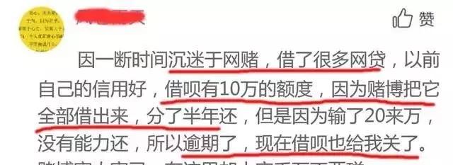 借呗逾期被取消额度,你需要这样恢复! 龙八娱乐国际