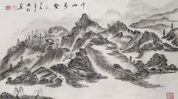 惠州画家胡国松—浓墨重彩 风格独特