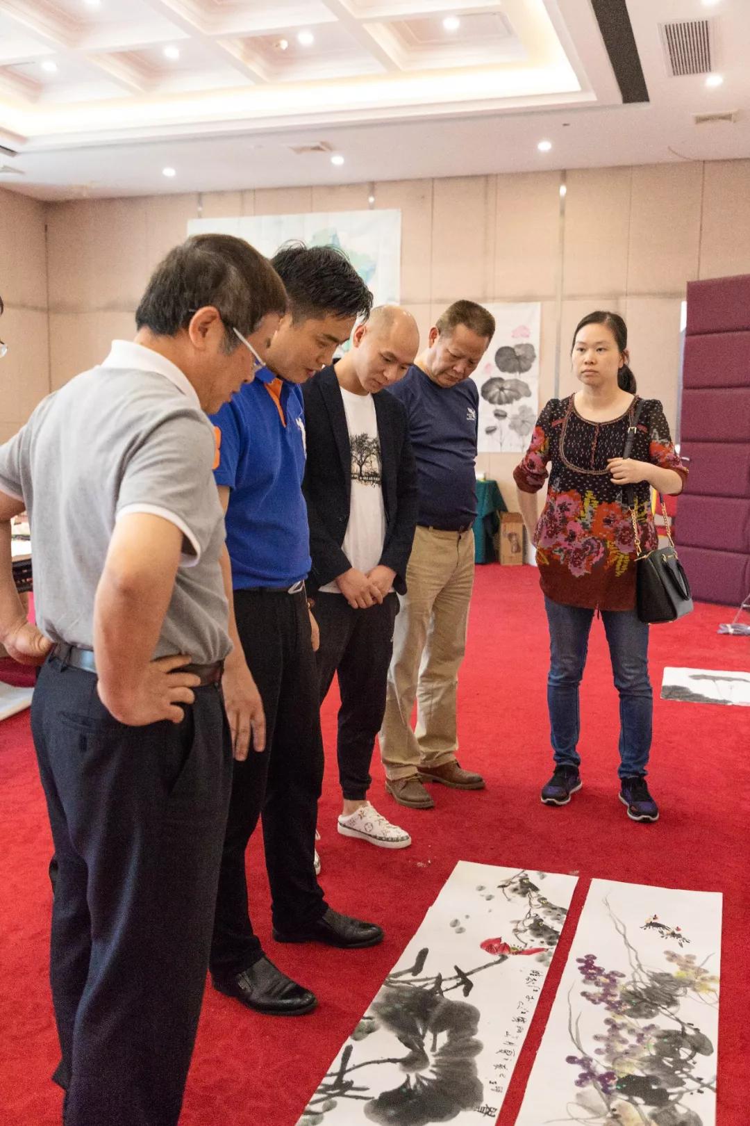 纵横笔会丨现场名家挥毫泼墨展风采