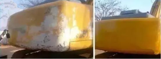 揭秘:二手挖掘机各类翻新手段转给挖机老板们!(图2)