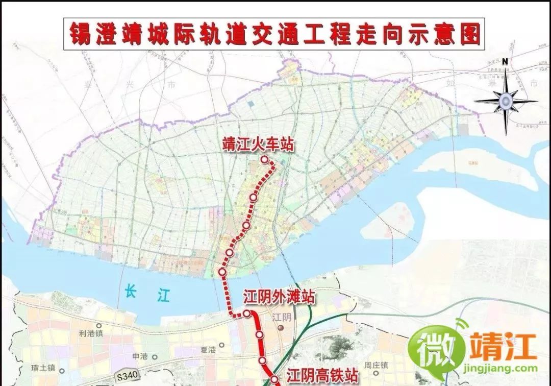 沿徐霞客大道一路往南,接入无锡地铁1号线堰桥站