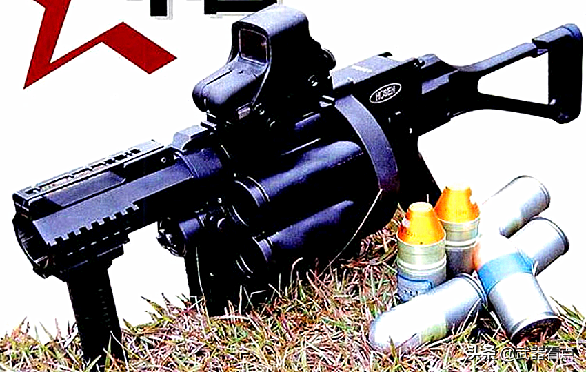 军事丨中国lg4型转轮榴弹发射器,在多国得到极高的赞赏