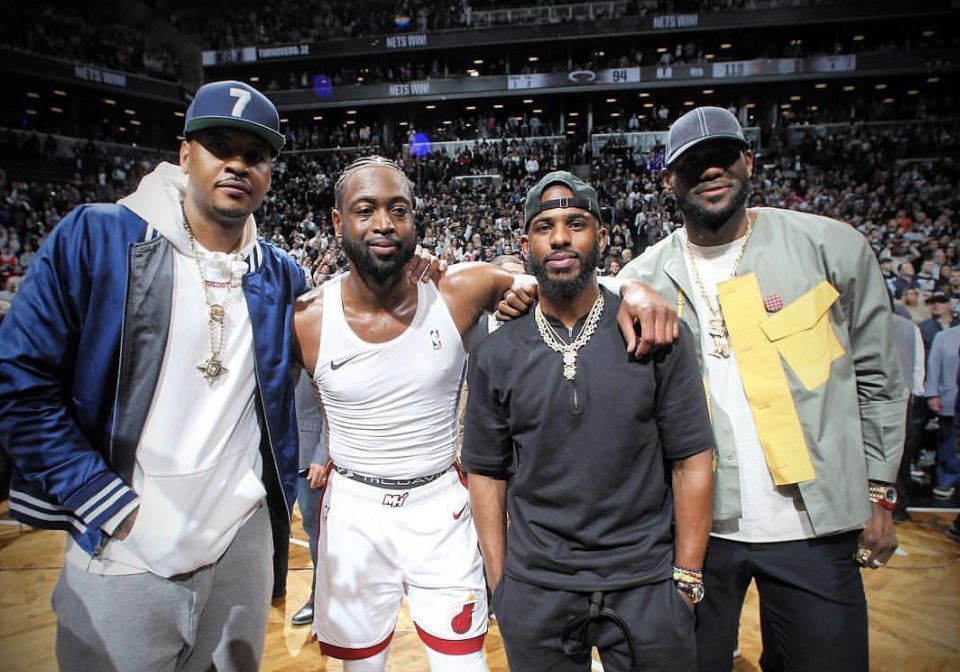 别以为nba的球员只会打球玩起潮流来也是一套一套的