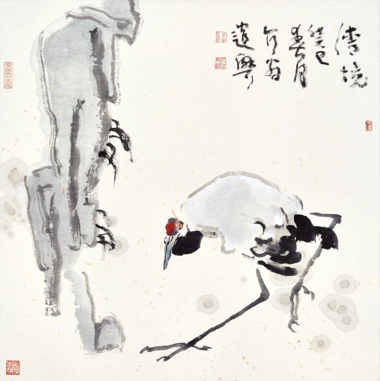 转载刘秉贤专辑历代写意花鸟画范作选集九五106幅