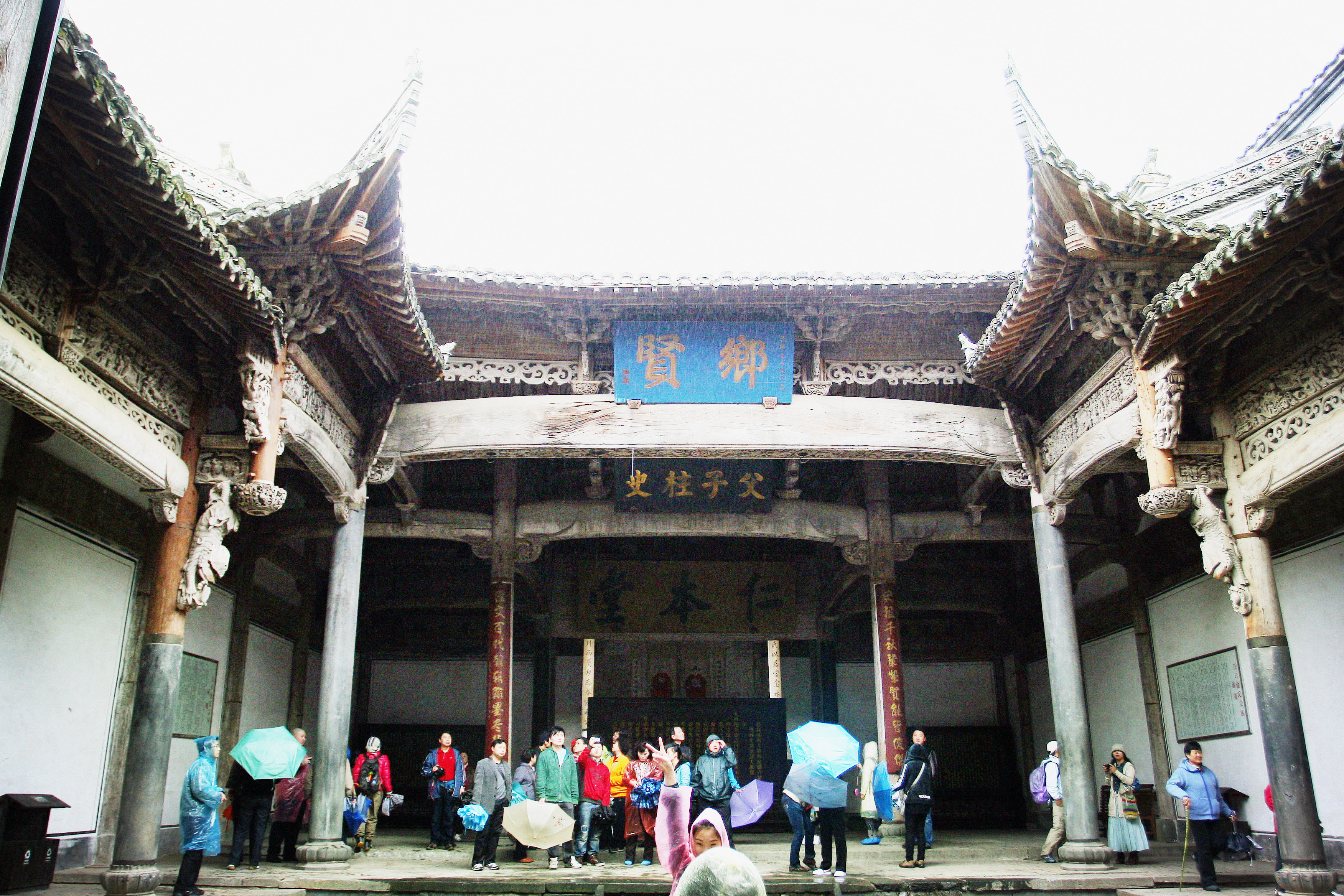 原创 江西婺源寻访到乾隆年间修建的俞家宗祠,该建筑3大绝技全国唯一