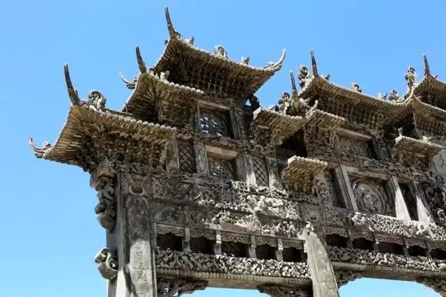 旅行记——"天下第一石牌楼"_绥德