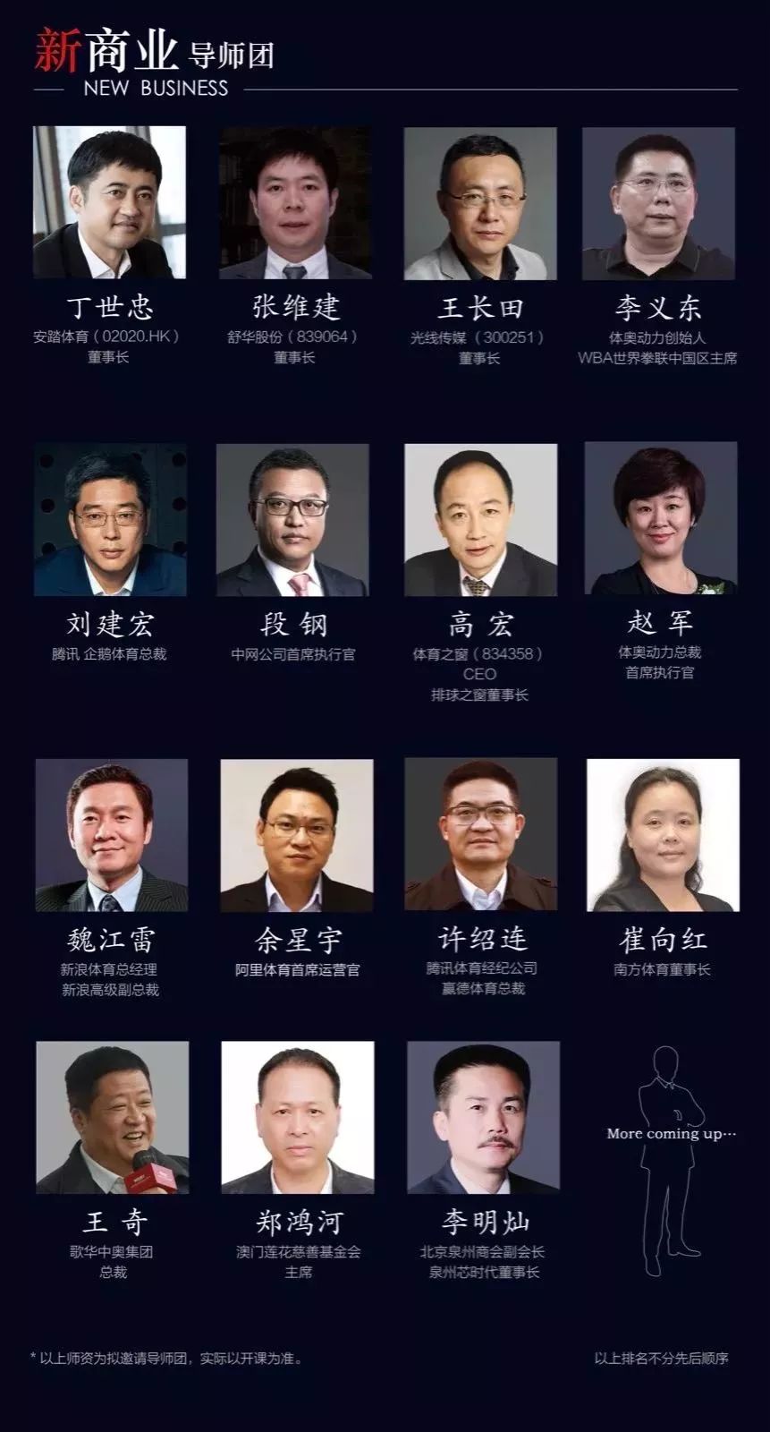 一位产业领袖联合教授,并导入一线资本大咖与商业大咖的实战案例讲座。• ••全球化课程10大产业领域