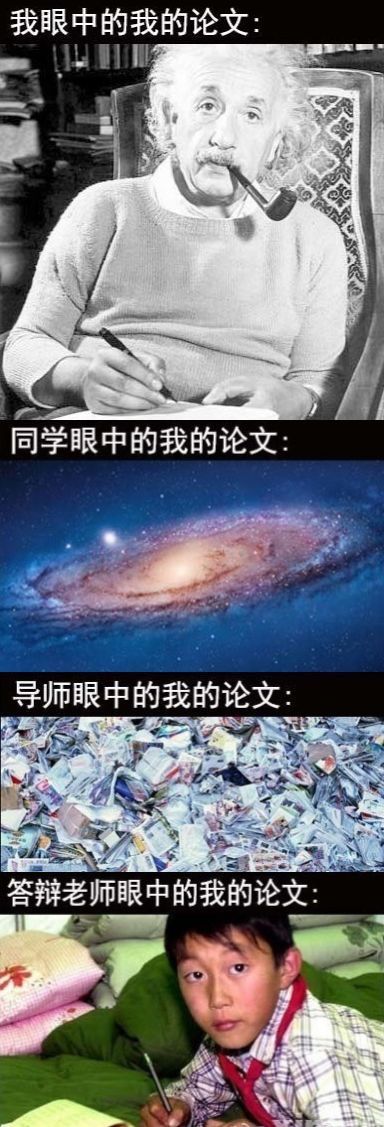 你眼中的论文vs导师眼中的论文.