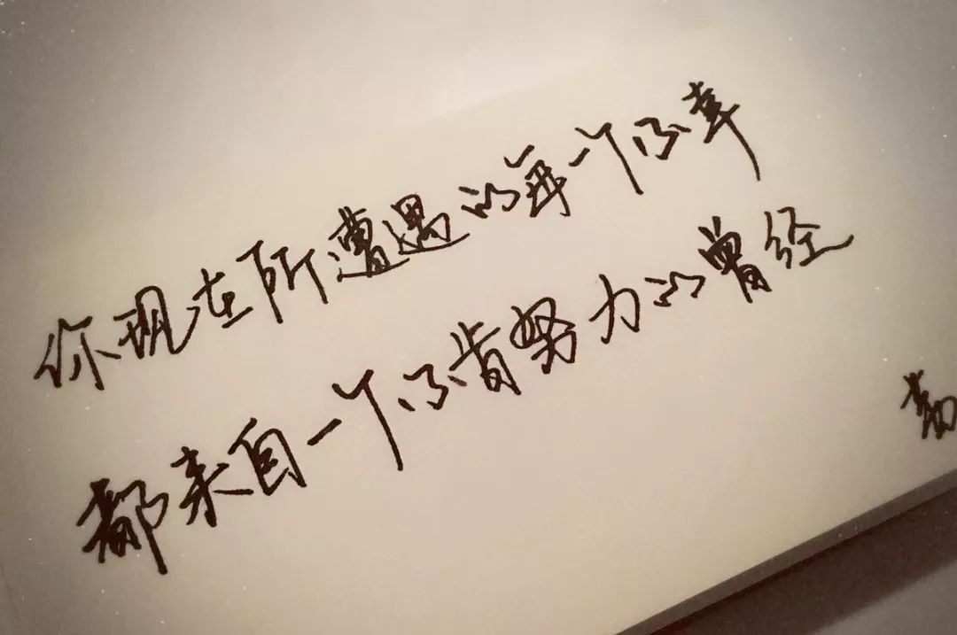 努力的意义在于:以后的日子放眼望去,都是自己喜欢的人和事