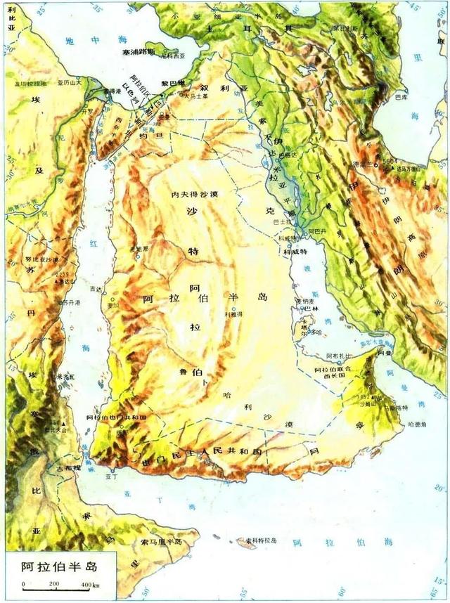 沙特阿拉伯:干旱气候和荒芜地表下蕴藏财富,被称为"石油王国"