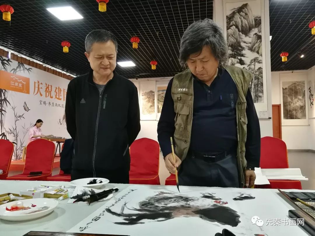 宝鸡市文联副主席,市美协主席郑玉林