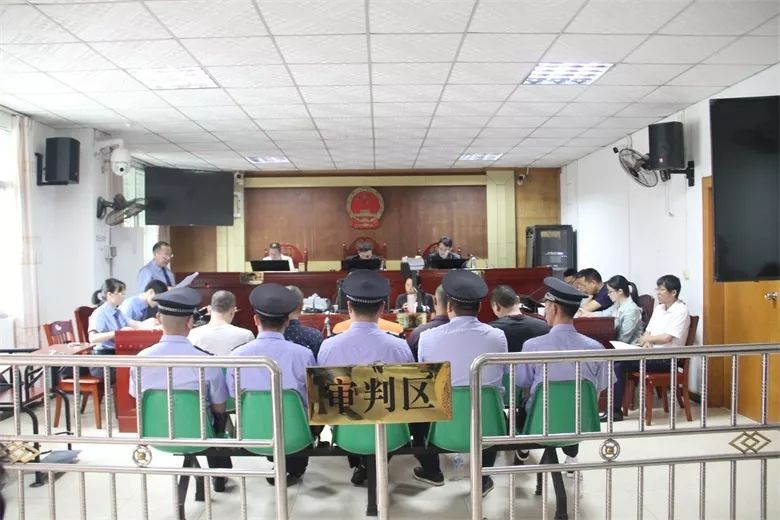 寻乌5人恶势力团伙涉嫌开设赌场等罪寻乌县法院公开审理