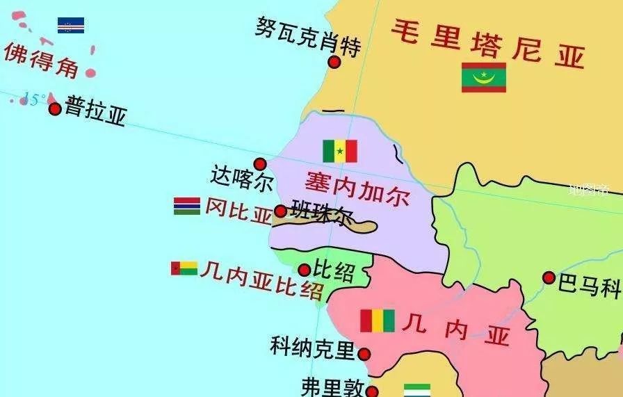 冈比亚人口_冈比亚地图