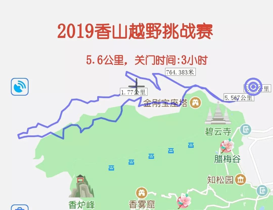 报名62香山越野跑挑战赛来皇家园林撒个野即将截止