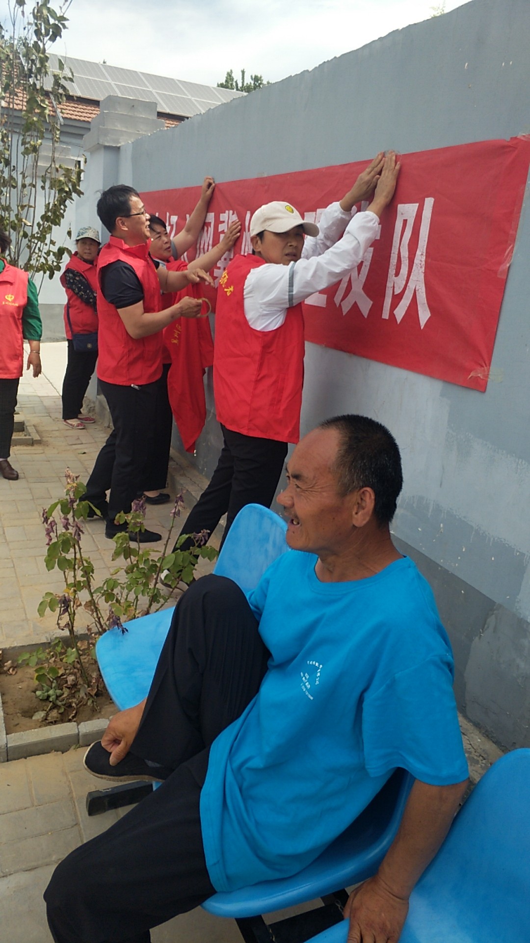 衡水好人网冀州站公益活动进社区
