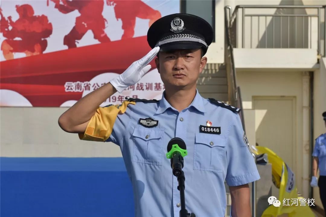 此次晋督,能来到红河警校这样全省一流的战训基地进行培训,我的内心