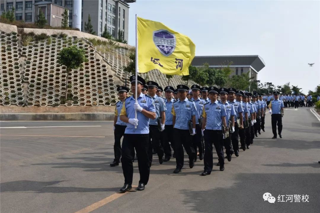 此次晋督,能来到红河警校这样全省一流的战训基地进行培训,我的内心