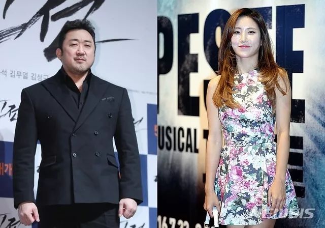 明年结婚《釜山行》里的帅大叔将迎娶小17岁的爆乳女模特!_马东锡