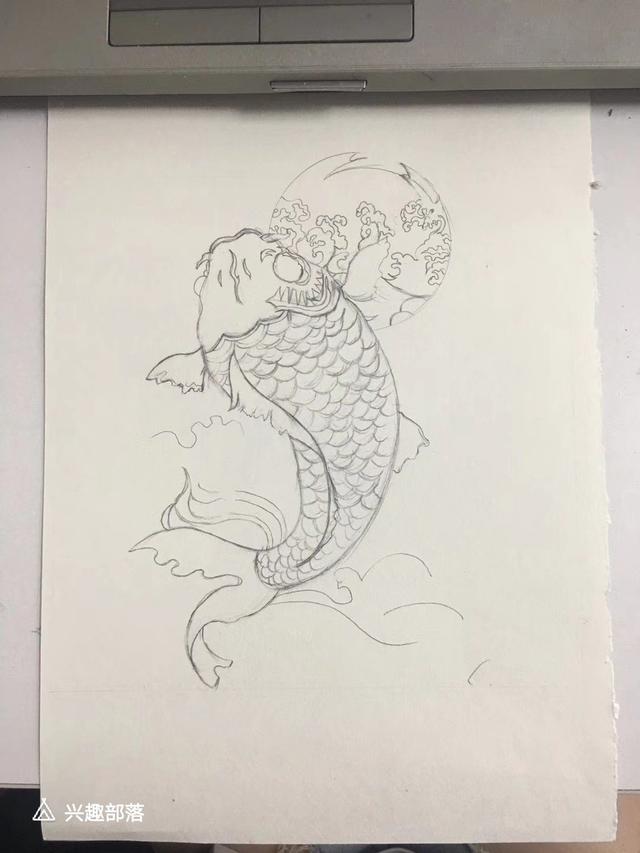 有想给自己画锦鲤的吗?