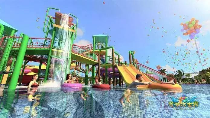 佛山高明住星伦国际公寓2房一厅洋房含4大4小家庭票一票通玩鹭湖水