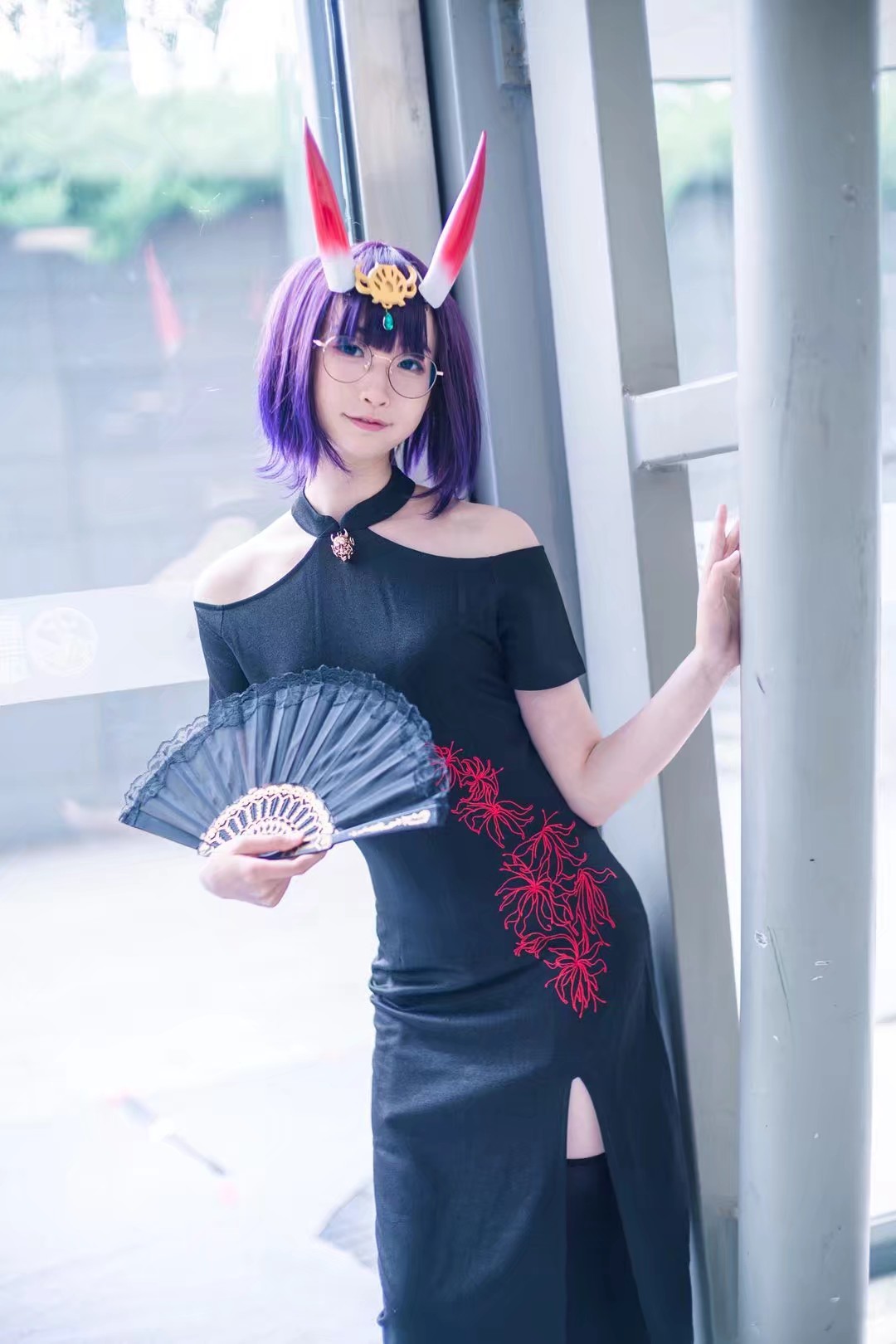 Fate同人酒吞童子旗袍私设_伊丽莎白 Fate同人酒吞童子旗袍私设_伊丽莎白