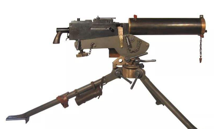 1/ 12 中国汉阳兵工厂仿照美国"勃朗宁"m1917式重机枪研制的一种重