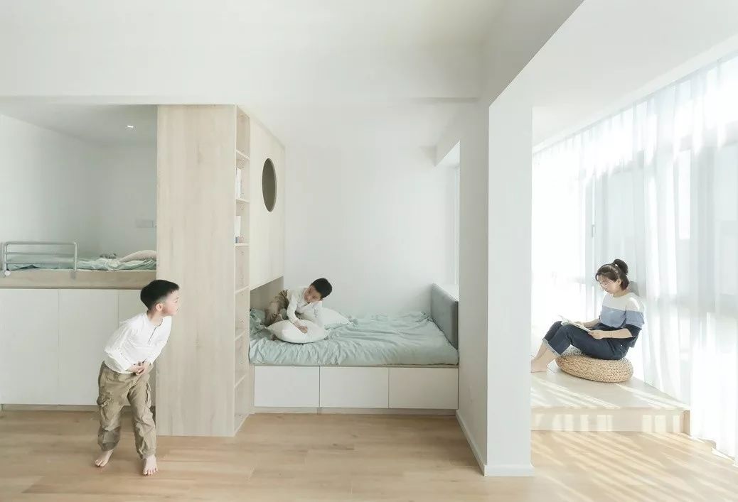 59㎡你觉得小,这一家四口却住得舒服又自在! bb电子游艺平台