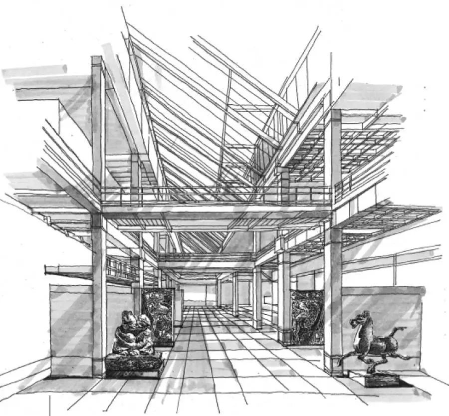 徐州市博物馆方案(中国建筑学会97年青年建筑师奖)