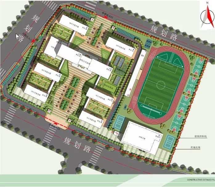 重磅禹城人民路小学规划图曝光网友高大上