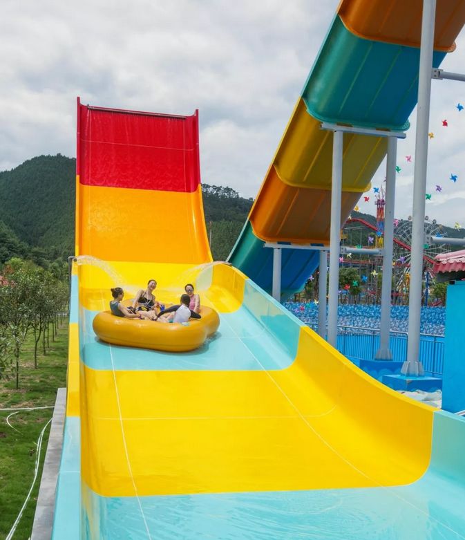 中国国旅99元体验沙县水上乐园61盛大开园水上乐园免费游玻璃栈道沙溪