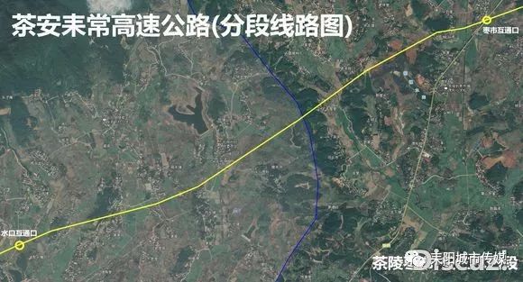 茶安耒常高速公路茶陵至安仁段线路敲定