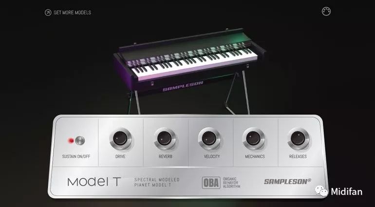 Sampleson 通过频谱建模了一个只有 30 MB 的 Honer Pianet T 电钢 龙8国际pt
