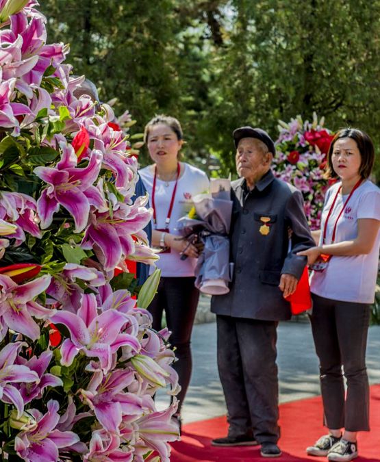 美图记录纪念董存瑞烈士牺牲71周年大会传承英雄精神争做新时代奋斗者