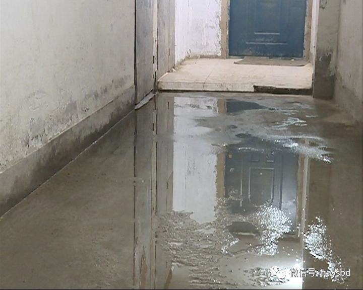 事发淮安新新家园:地下室渗水严重,居民生活受影响