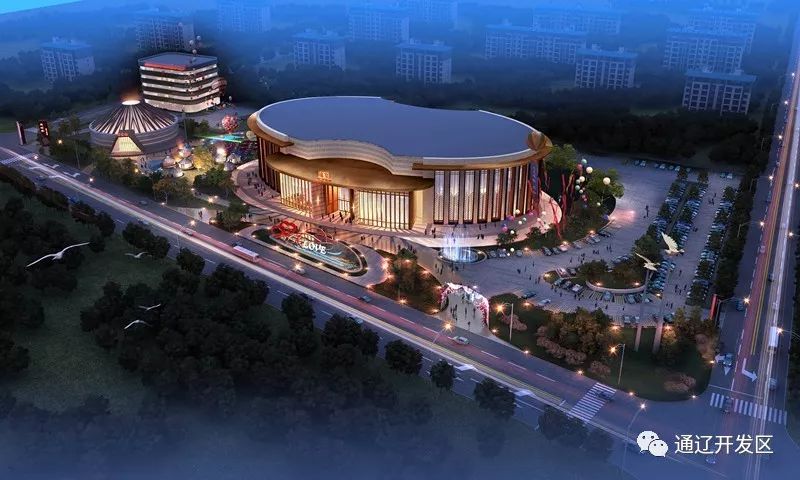 通辽市文旅产业又添新地标——科尔沁文旅综合体项目正式开工_建设