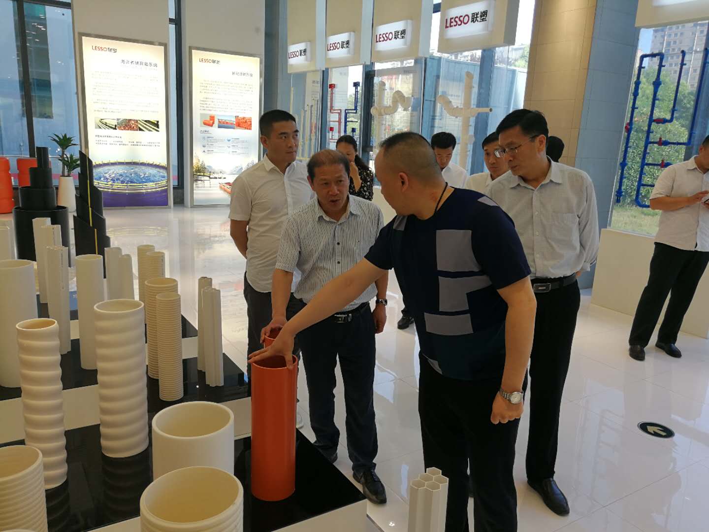 商丘师范学院校领导赴淮阳县考察