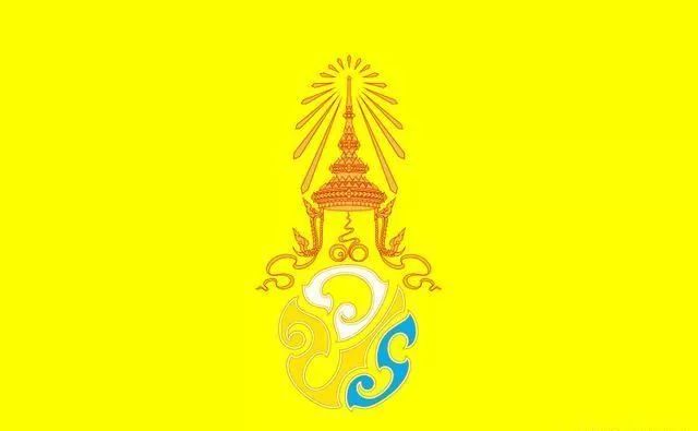 涨知识泰国王室成员徽章旗帜标志分别代表这些人